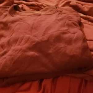 MEN'S XL. MAROON/BURGUNDY LONG JOHN'S!!!!!!!!!!!!!
